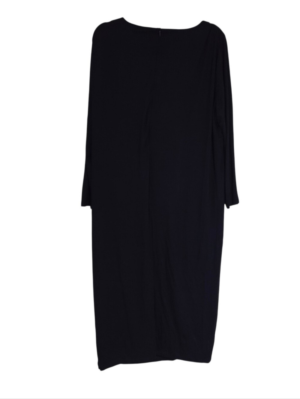 Marina Rinaldi "OCCHI" Navy Jersey Dress Size XXL (22-24) NWT $325